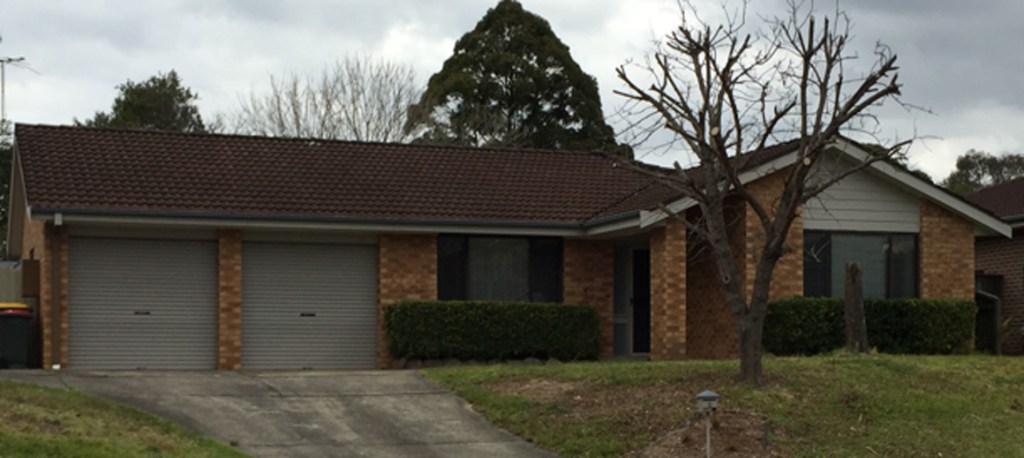Sydney home before an EME re-roof